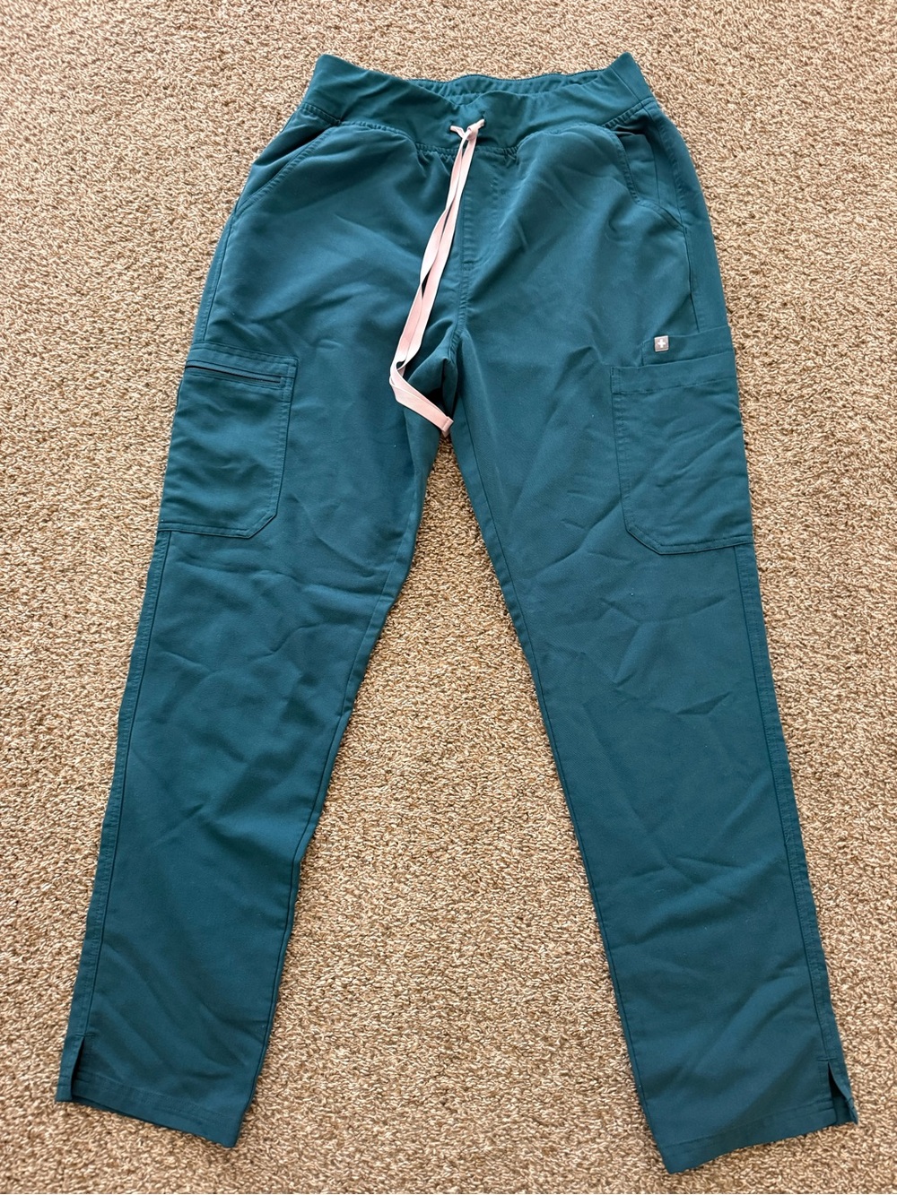 Figs women’s dark blue/green scrub pants